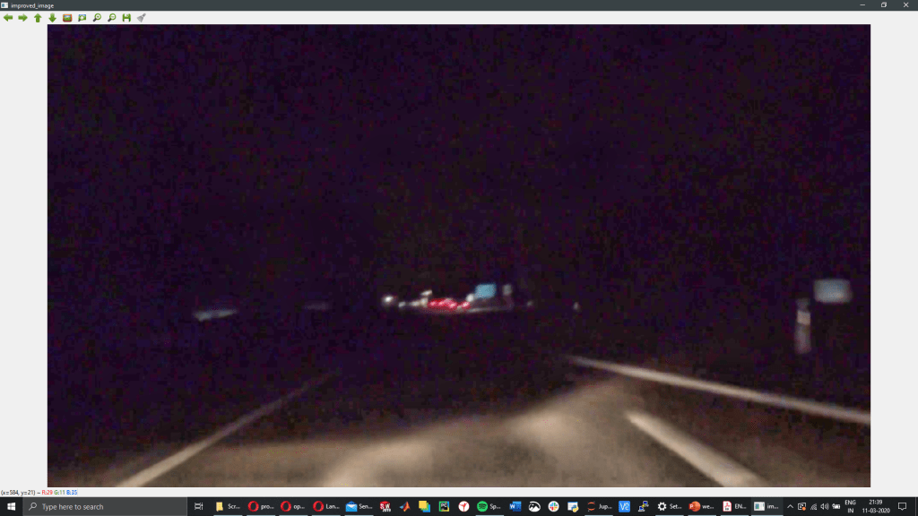 CLAHE and HSV (done above) is decided to be the best solution